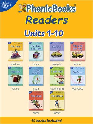 cover image of Phonic Books Dandelion Readers Set 3 Units 1-10